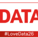 Decorative Banner with Love Data Week and #LoveData26